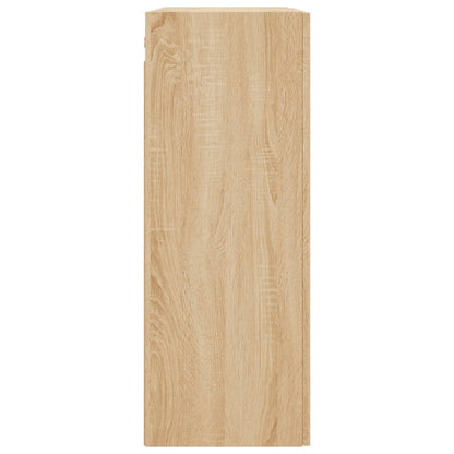 Wandschrank Sonoma-Eiche 69,5x34x90 cm Holzwerkstoff