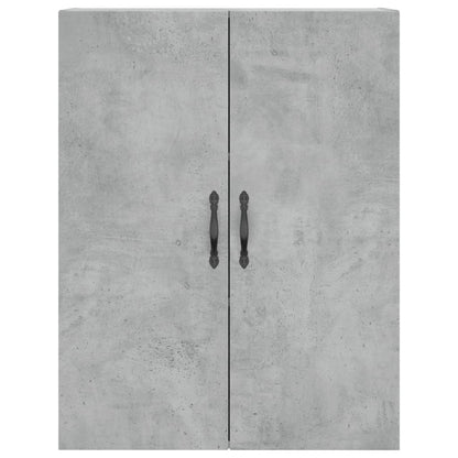 Wandschrank Betongrau 69,5x34x90 cm Holzwerkstoff