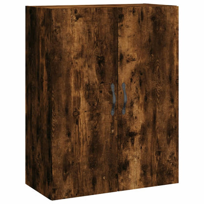 Wandschrank Räuchereiche 69,5x34x90 cm Holzwerkstoff