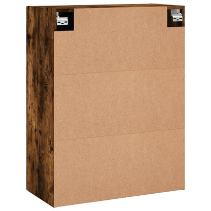 Wandschrank Räuchereiche 69,5x34x90 cm Holzwerkstoff