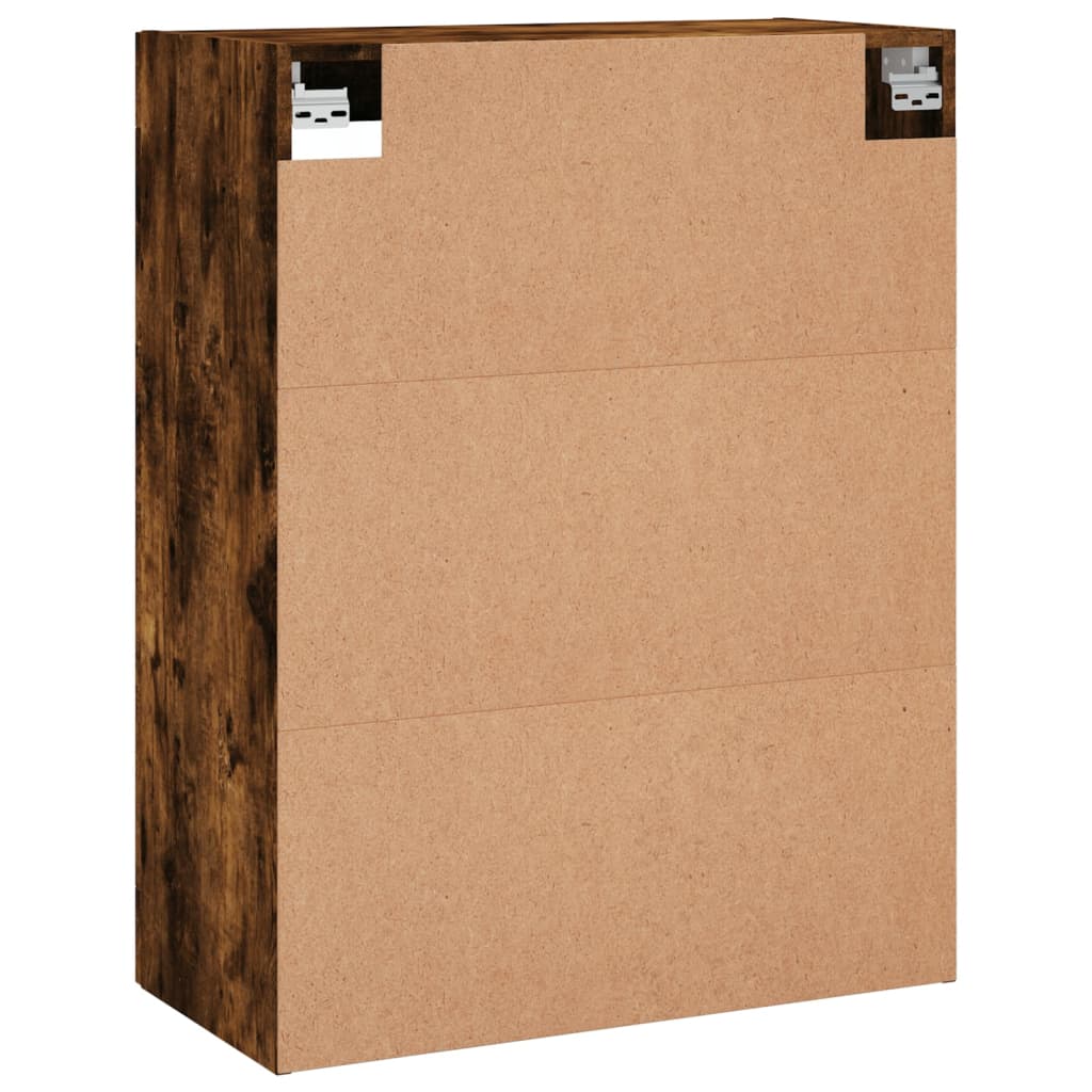 Wandschrank Räuchereiche 69,5x34x90 cm Holzwerkstoff