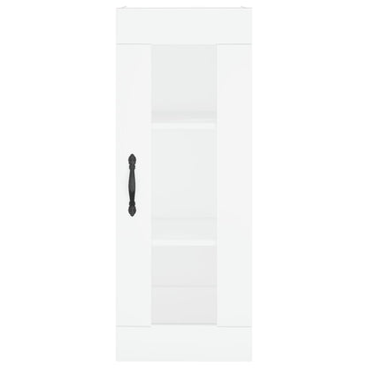 Wandschrank Weiß 34,5x34x90 cm