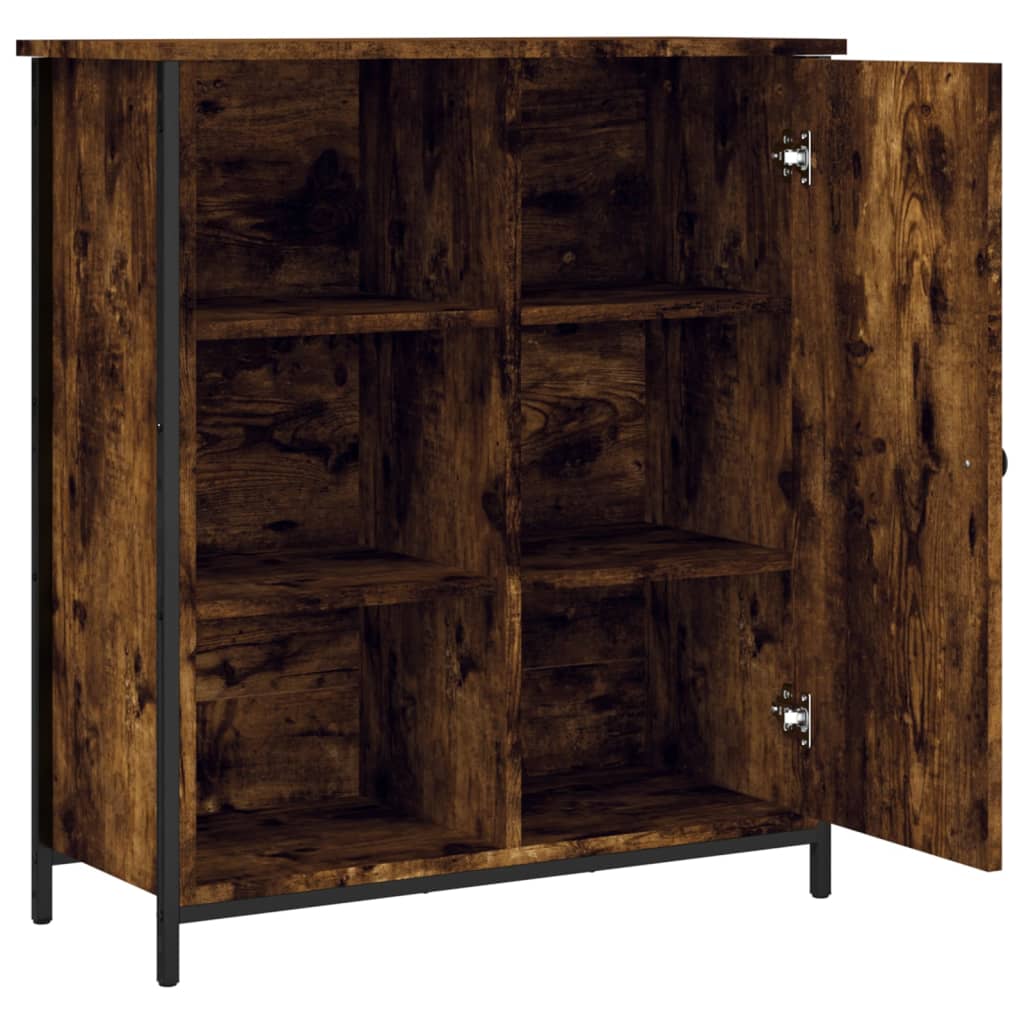 Sideboard Räuchereiche 70x30x80 cm Holzwerkstoff