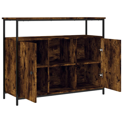 Sideboard Räuchereiche 100x35x80 cm Holzwerkstoff