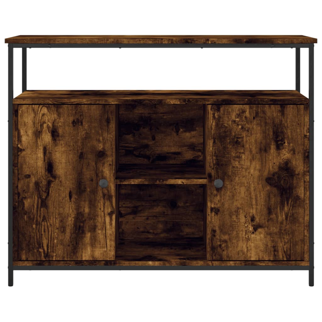 Sideboard Räuchereiche 100x35x80 cm Holzwerkstoff