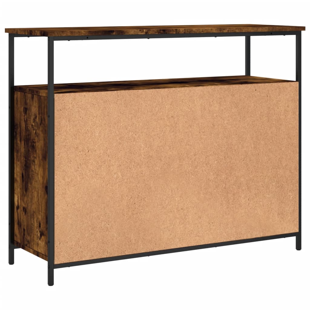 Sideboard Räuchereiche 100x35x80 cm Holzwerkstoff