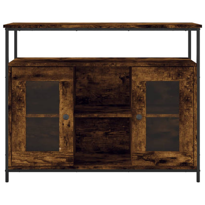 Sideboard Räuchereiche 100x35x80 cm Holzwerkstoff