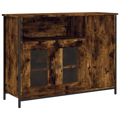 Sideboard Räuchereiche 100x35x75 cm Holzwerkstoff