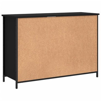 Sideboard Schwarz 100x35x70 cm Holzwerkstoff