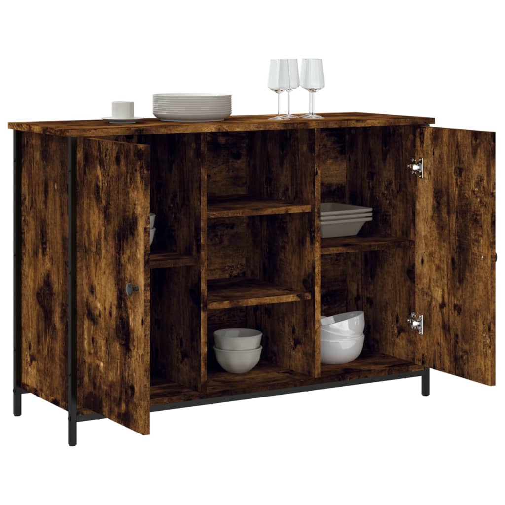 Sideboard Räuchereiche 100x35x70 cm Holzwerkstoff