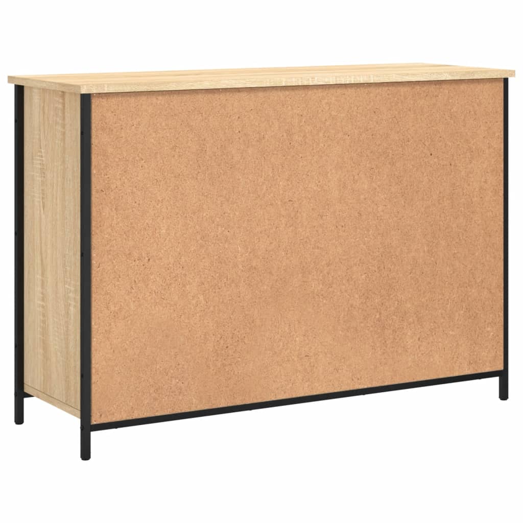 Sideboard Sonoma-Eiche 100x35x70 cm Holzwerkstoff