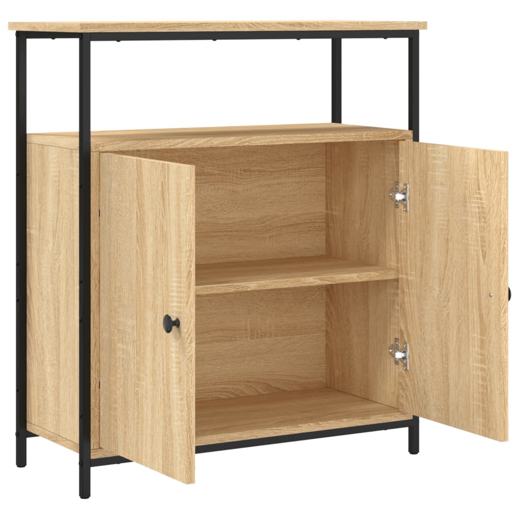 Sideboard Sonoma-Eiche 70x30x80 cm Holzwerkstoff