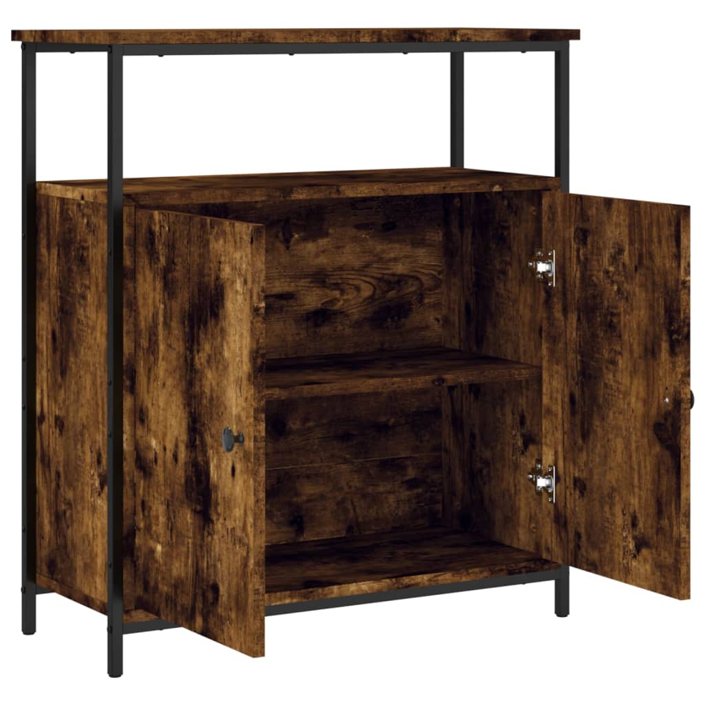 Sideboard Räuchereiche 70x30x80 cm Holzwerkstoff