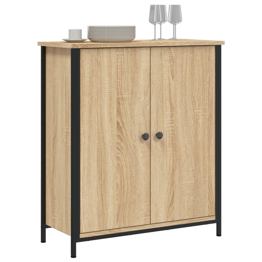 Sideboard Sonoma-Eiche 70x30x80 cm Holzwerkstoff