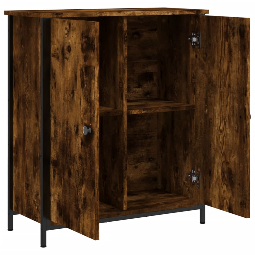 Sideboard Räuchereiche 70x30x80 cm Holzwerkstoff