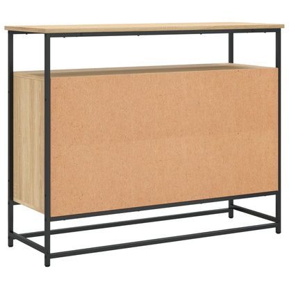 Sideboard Sonoma-Eiche 100x35x80 cm Holzwerkstoff