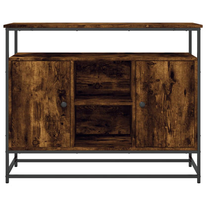 Sideboard Räuchereiche 100x35x80 cm Holzwerkstoff