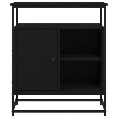 Sideboard Schwarz 69x35x80 cm Holzwerkstoff