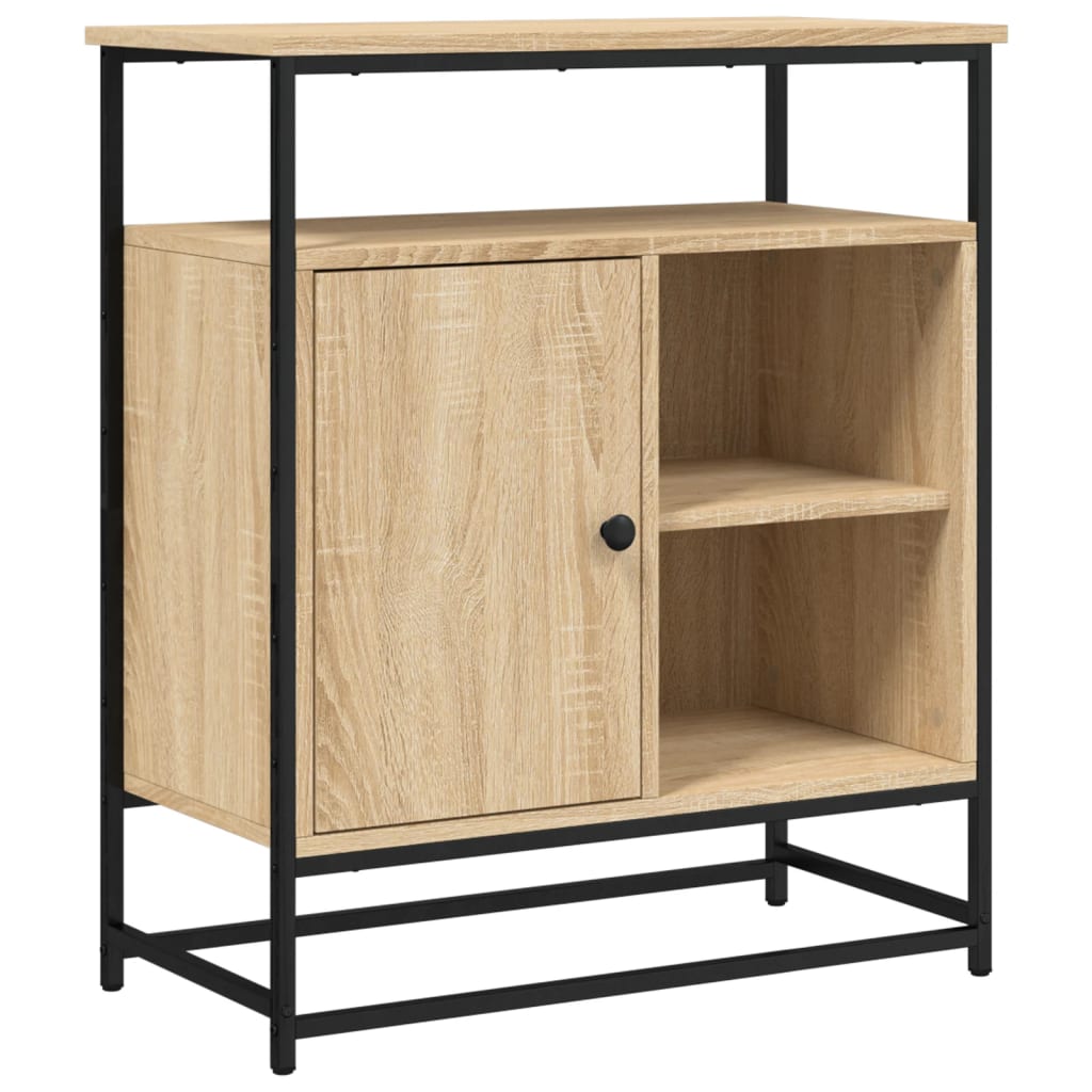 Sideboard Sonoma-Eiche 69x35x80 cm Holzwerkstoff