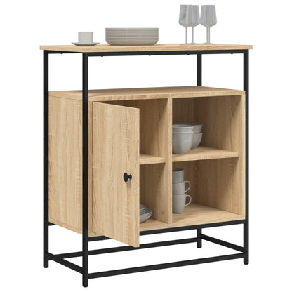 Sideboard Sonoma-Eiche 69x35x80 cm Holzwerkstoff