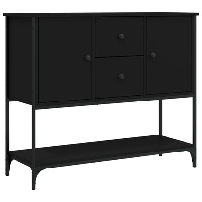 Sideboard Schwarz 100x36x85 cm Holzwerkstoff