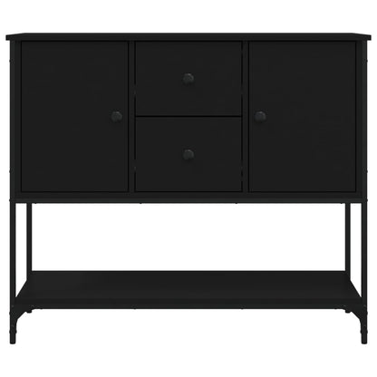 Sideboard Schwarz 100x36x85 cm Holzwerkstoff