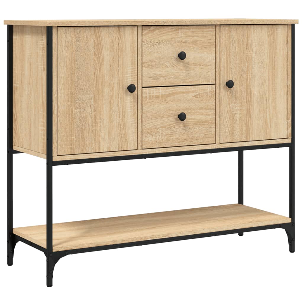 Sideboard Sonoma-Eiche 100x36x85 cm Holzwerkstoff