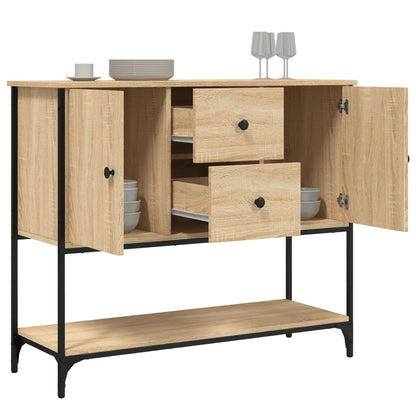 Sideboard Sonoma-Eiche 100x36x85 cm Holzwerkstoff