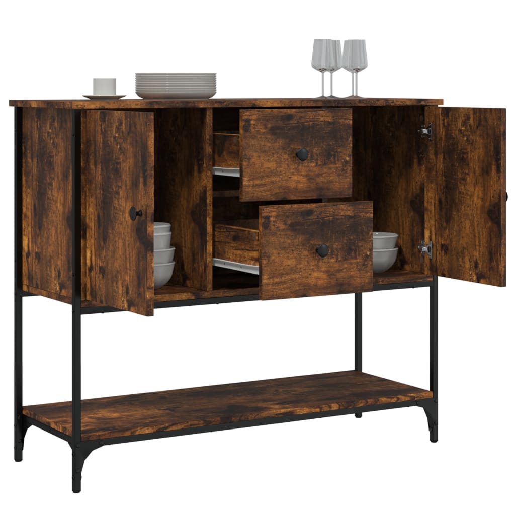 Sideboard Räuchereiche 100x36x85 cm Holzwerkstoff