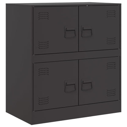 Sideboard Schwarz 67x39x73 cm Stahl