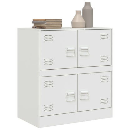 Sideboard Weiß 67x39x73 cm Stahl