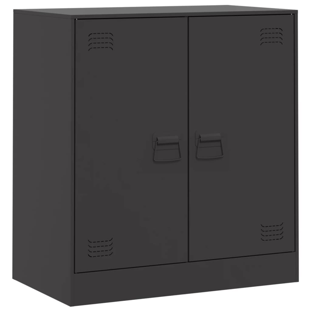 Sideboard Schwarz 67x39x73 cm Stahl