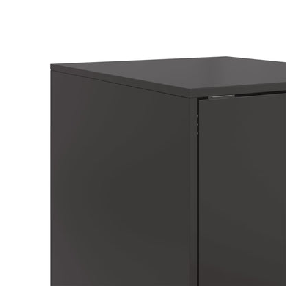 Sideboard Schwarz 34,5x39x107 cm Stahl