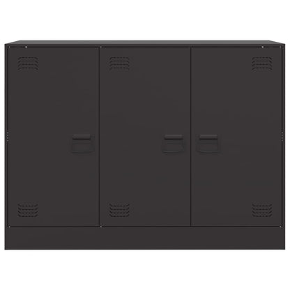 Sideboard Schwarz 99x39x73 cm Stahl