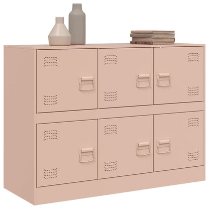 Sideboard Rosa 99x39x73 cm Stahl