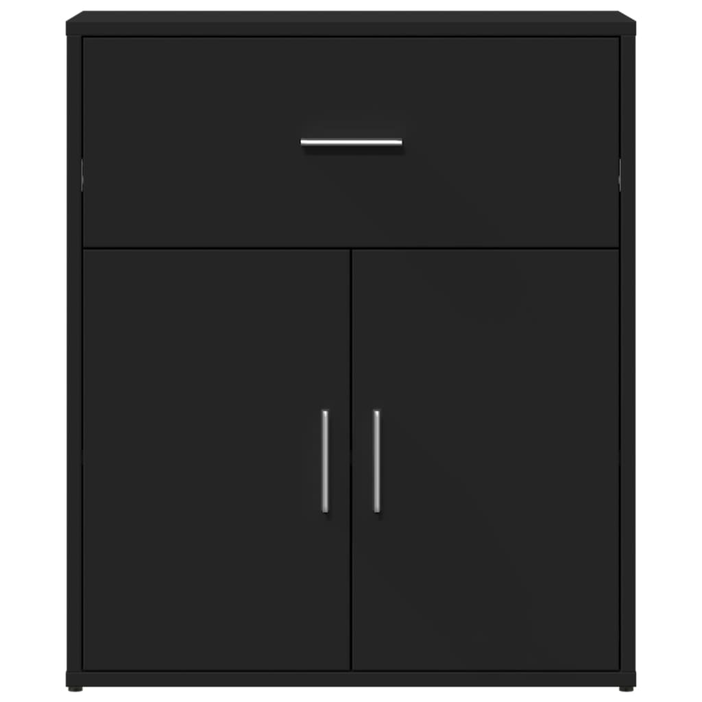 Sideboard Schwarz 60x31x70 cm Holzwerkstoff