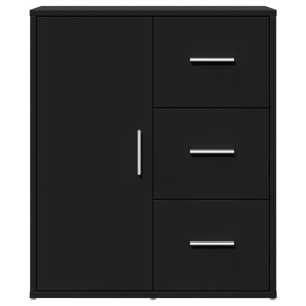 Sideboard Schwarz 60x31x70 cm Holzwerkstoff