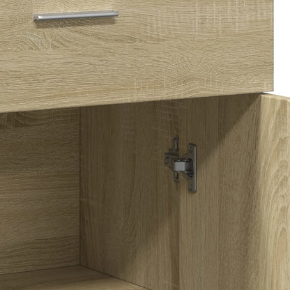 Sideboard Sonoma-Eiche 60x30x84 cm Holzwerkstoff