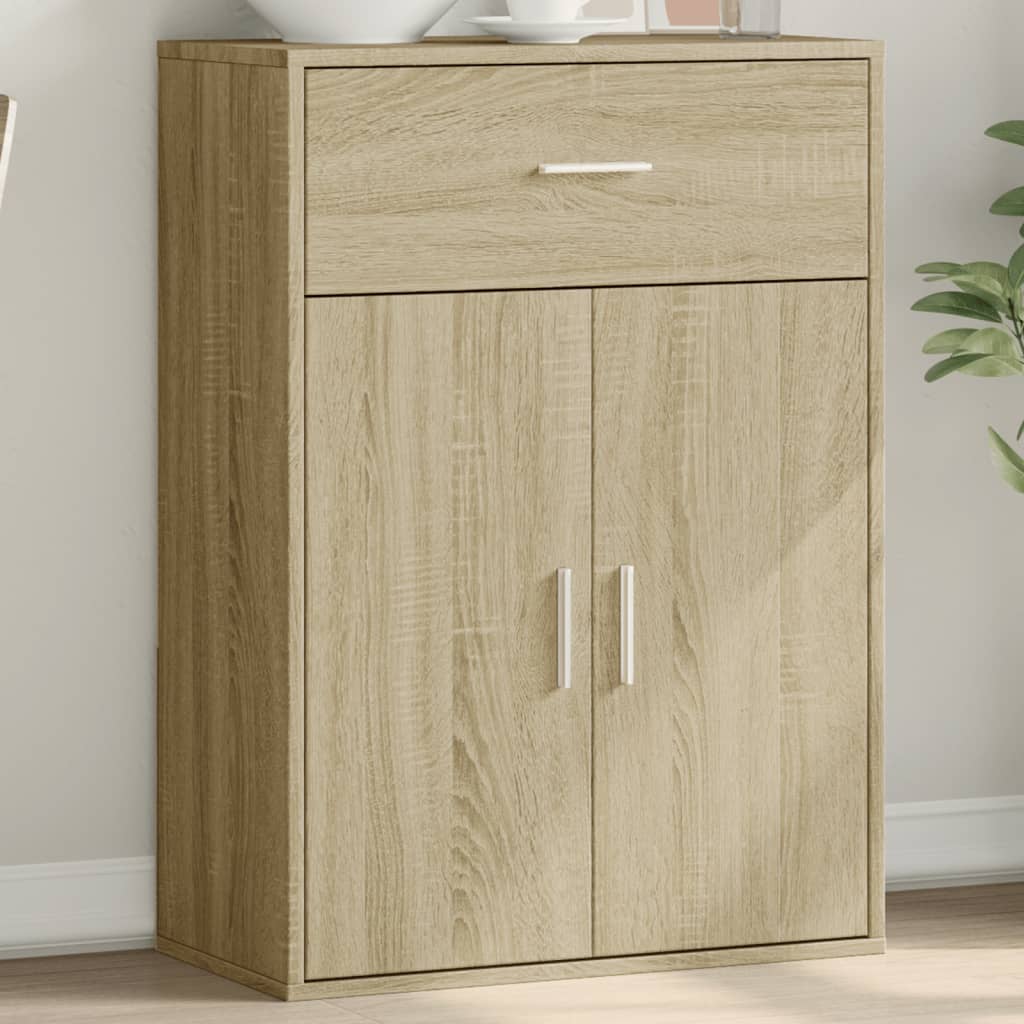 Sideboard Sonoma-Eiche 60x30x84 cm Holzwerkstoff