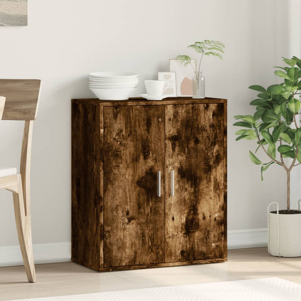 Sideboard Räuchereiche 79x38x80 cm Holzwerkstoff