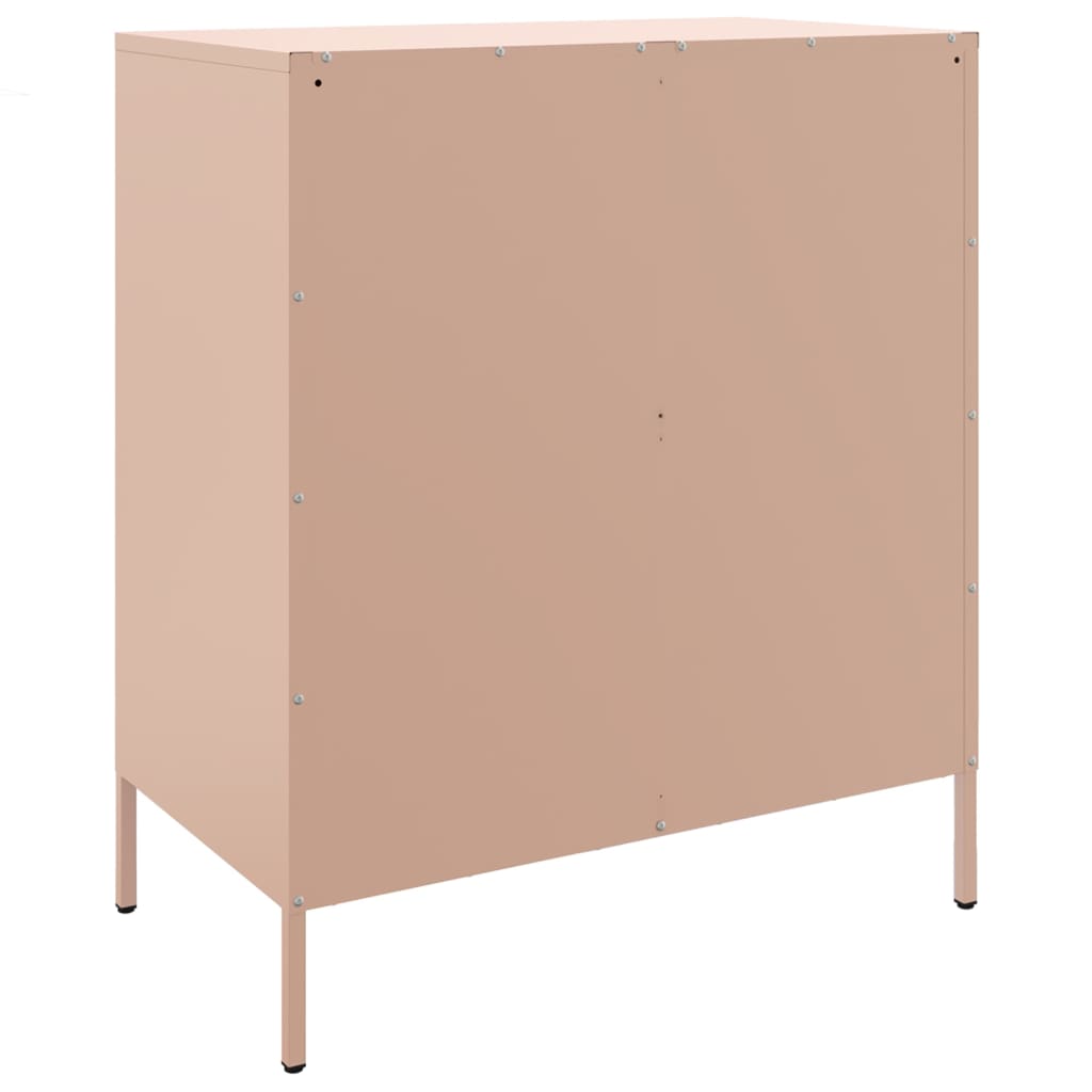 Sideboard Rosa 68x39x79 cm Stahl