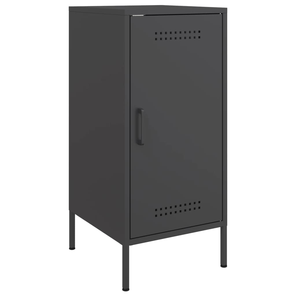 Sideboard Schwarz 36x39x79 cm Stahl