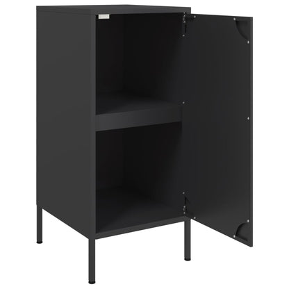 Sideboard Schwarz 36x39x79 cm Stahl