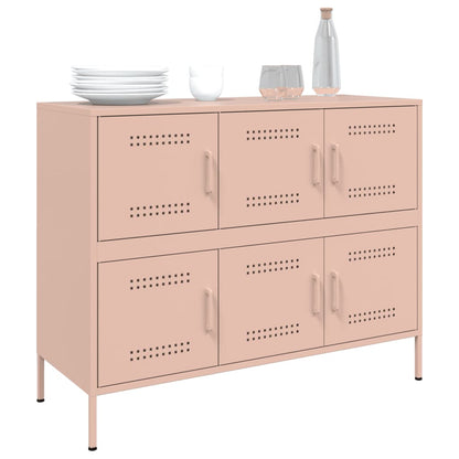 Sideboard Rosa 100,5x39x79 cm Stahl