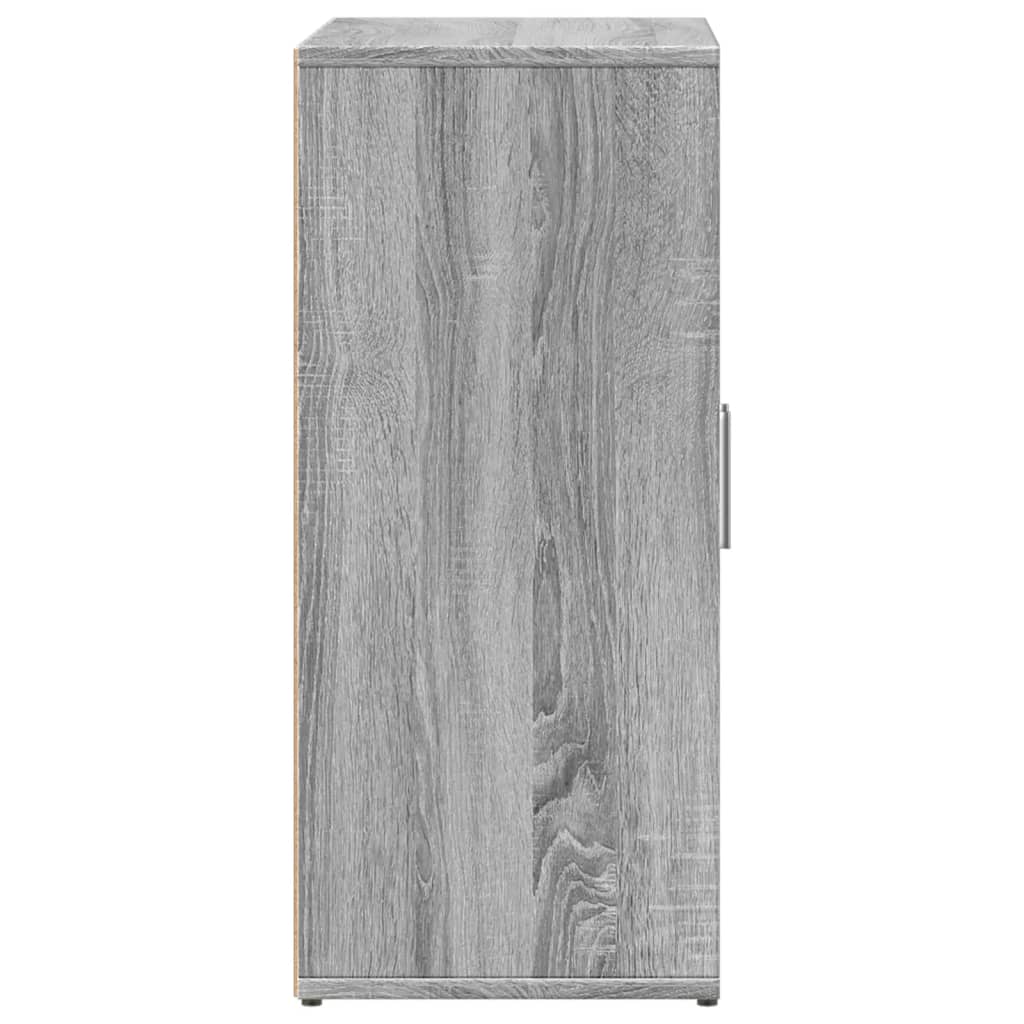 Sideboards 2 Stk. Grau Sonoma-Eiche 60x31x70 cm Holzwerkstoff