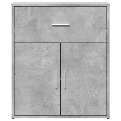 Sideboards 2 Stk. Betongrau 60x31x70 cm Holzwerkstoff