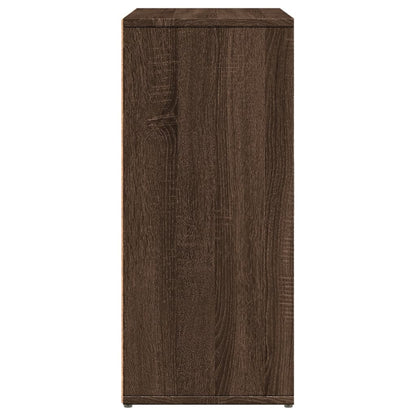 Sideboards 2 Stk. Braun Eichen-Optik 60x31x70 cm Holzwerkstoff