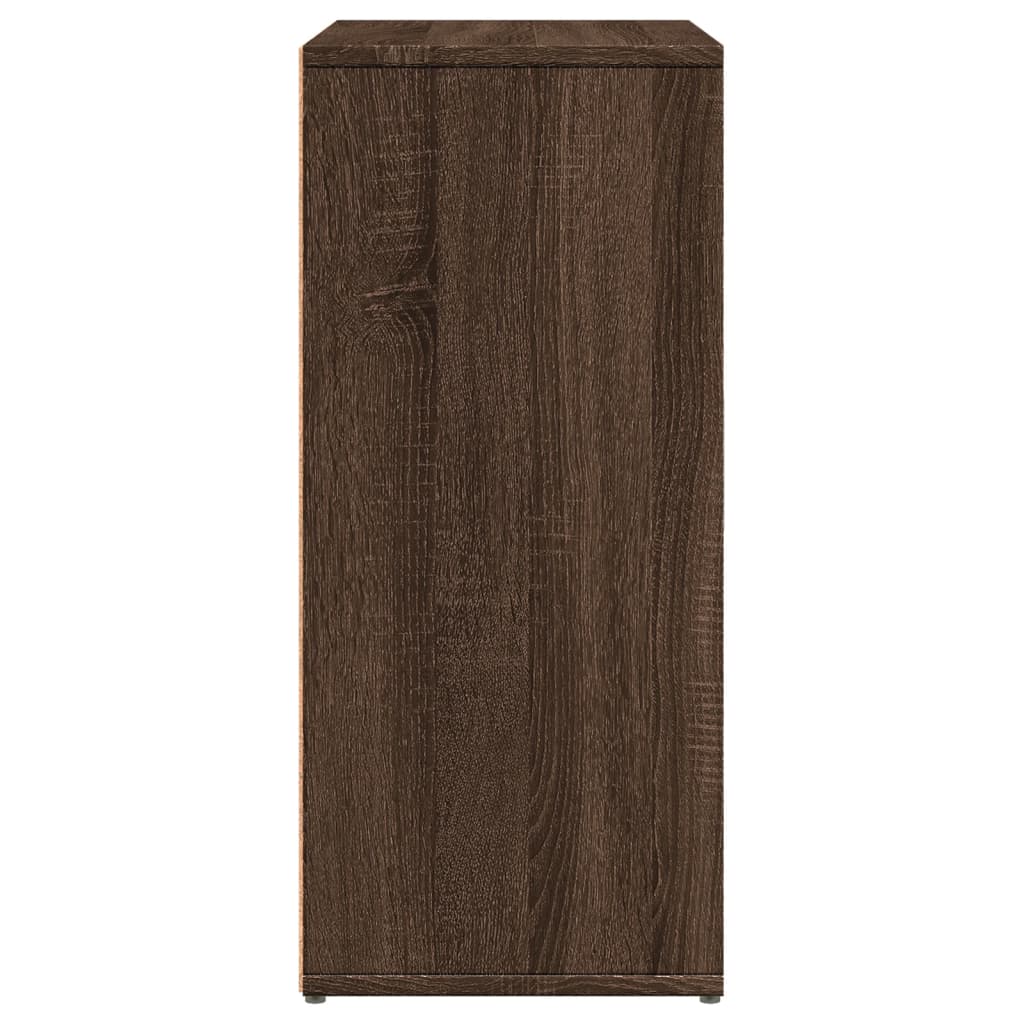 Sideboards 2 Stk. Braun Eichen-Optik 60x31x70 cm Holzwerkstoff