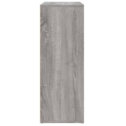 Sideboards 2 Stk. Grau Sonoma 60x31x84 cm Holzwerkstoff