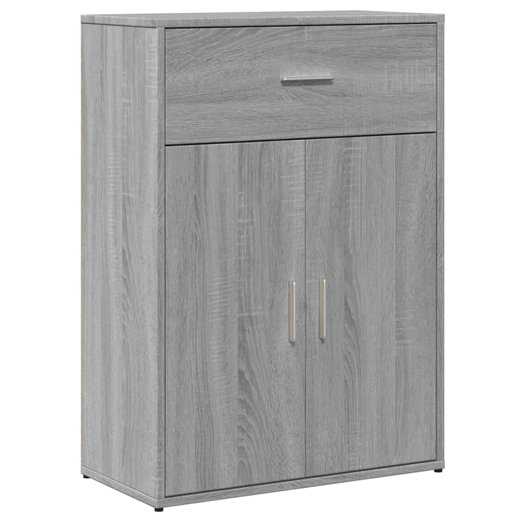 Sideboards 2 Stk. Grau Sonoma 60x30x84 cm Holzwerkstoff